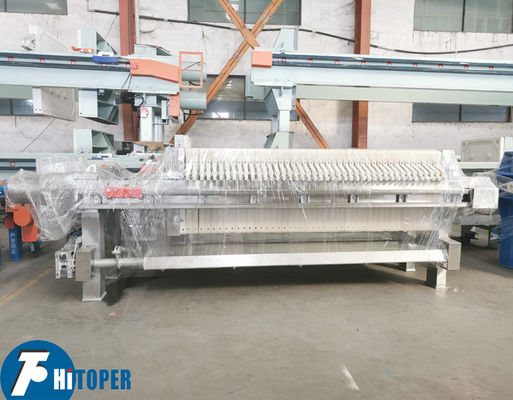 Versatile Stainless Steel Filter Press for Edible Oil Filtration Featuring 450mm Plates and Various Filter Cloths Papers and Membranes