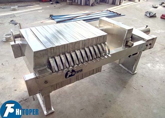 Industrial Plate and Frame Filter Press with Large Filter Area for Solid Liquid Separation in Food Beverage Oil Chemical and Metallurgy
