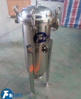 Manual Upper Discharge Stainless Steel Bag Filter Housing for Food and Beverage Industries