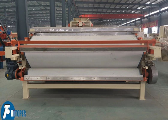 Durable Belt Filter Press for Continuous Sludge Dewatering in Chemical Oil Refining and Printing Dyeing Industries