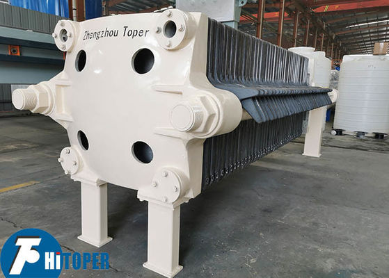 High Temperature Cast Iron Filter Press for Low Cake Moisture Filtration in Petrochemical Industry