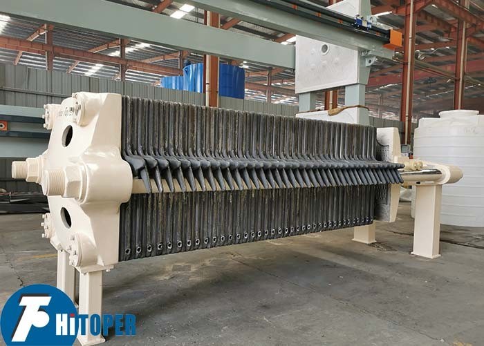 High Temperature Cast Iron Filter Press for Low Cake Moisture Filtration in Petrochemical Industry