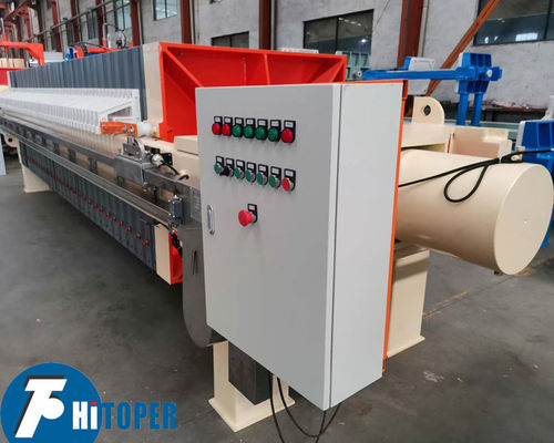 Membran Filtre Baskı 4kw motor gücü ile katı sıvı ayrımı ve düşük nemli pasta oluşumu için endüstriyel ekipman