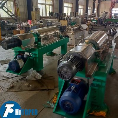 Çift Motor Frekans Dönüştürme Sürücüsü Endüstriyel Dekantör Çamurların Merkezci Çöğütme